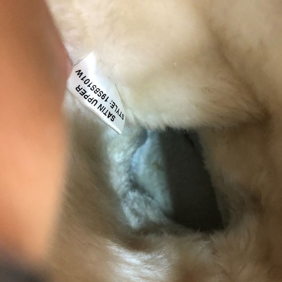 ED HARDY Women's 5 Kiss of Death Geisha Girl Satin Tan Lined Pull On Boots - Picture 13 of 13